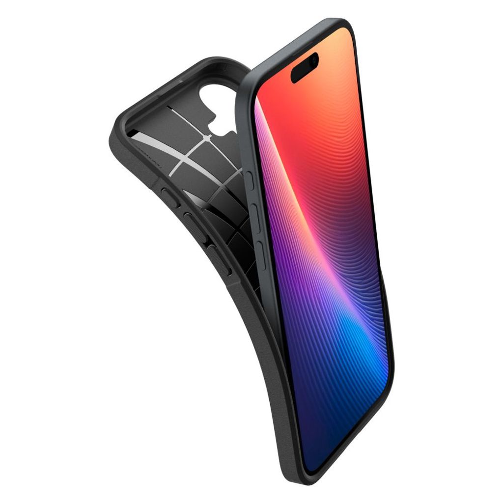 Spigen Core Armor Case for iPhone 16 - Matte Black
