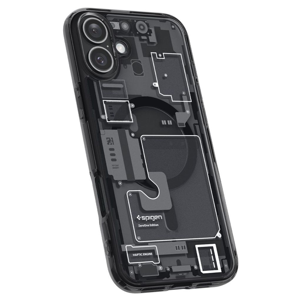 Spigen Ultra Hybrid MagSafe Zero One Case for iPhone 16 - Gray