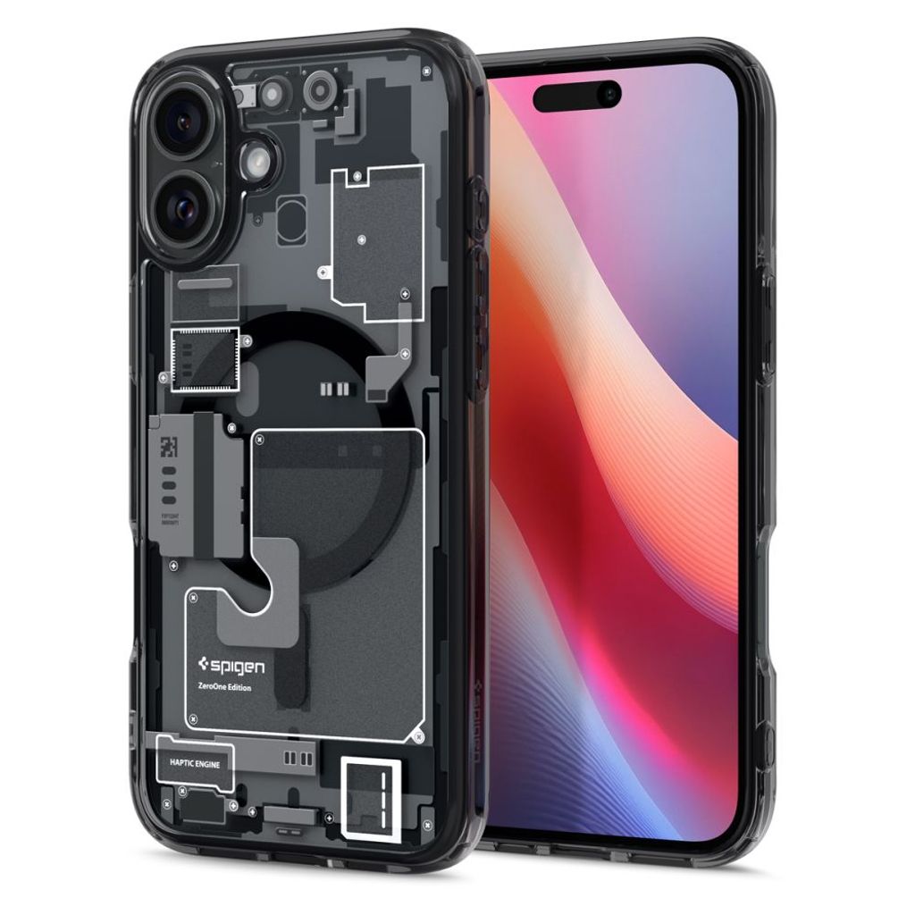 Spigen Ultra Hybrid MagSafe Zero One Case for iPhone 16 - Gray