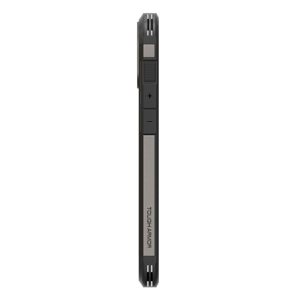 Spigen Tough Armor MagSafe Case for iPhone 16 - Gunmetal