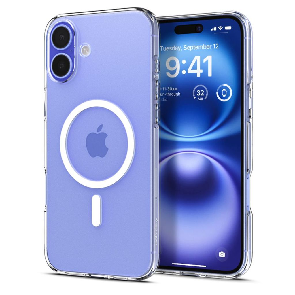 Spigen Liquid Crystal MagSafe Case for iPhone 16 - Transparent