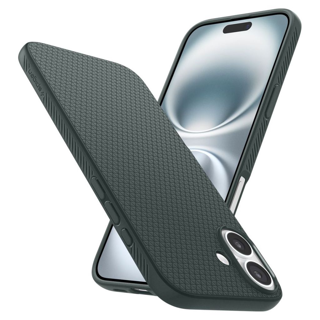 Spigen Liquid Air Case for iPhone 16 - Green
