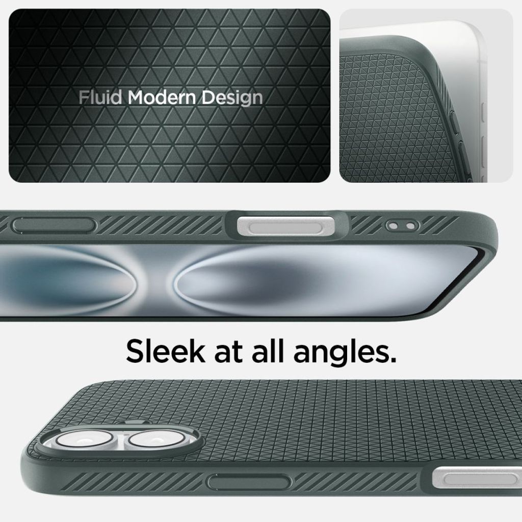 Spigen Liquid Air Case for iPhone 16 - Green