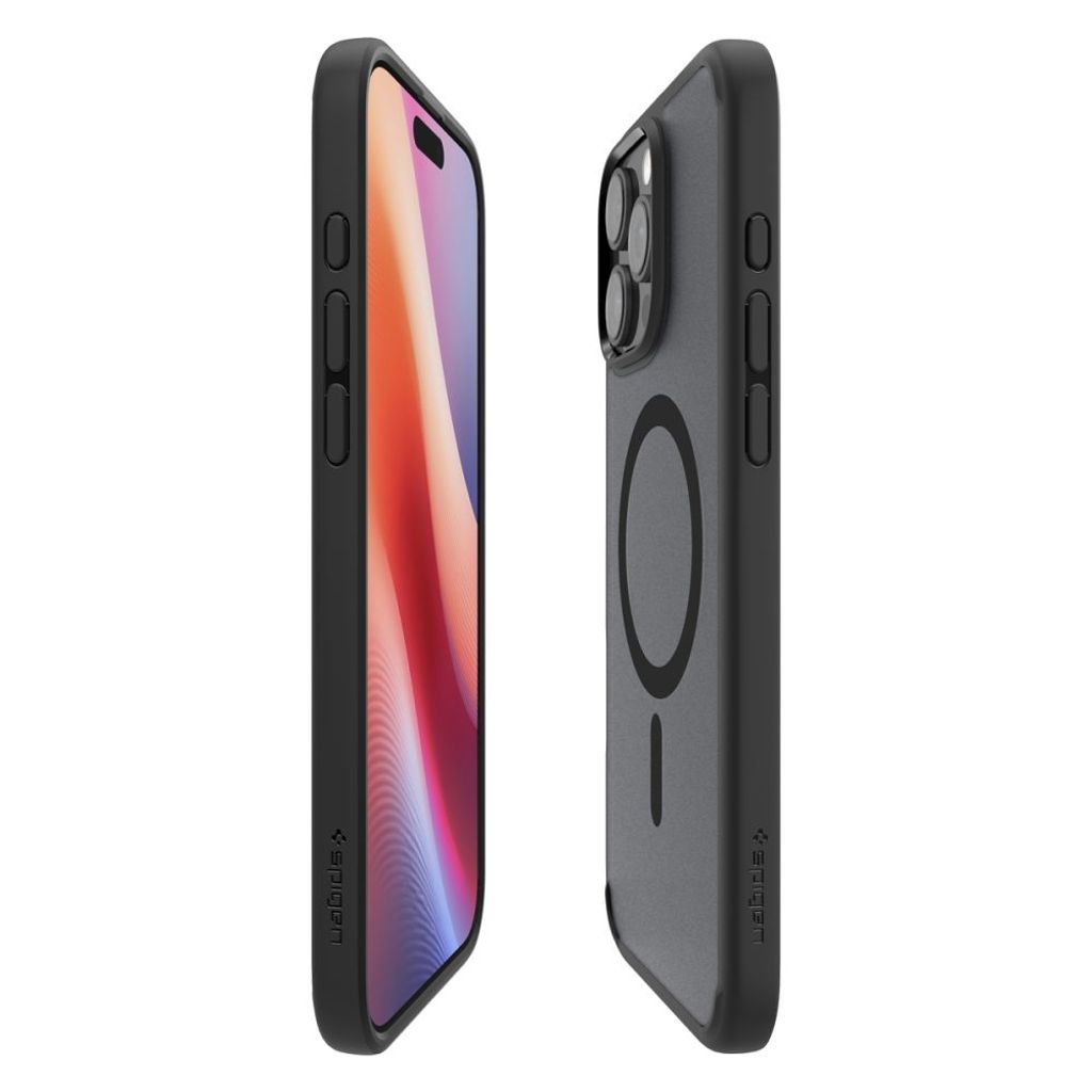 Spigen Ultra Hybrid MagSafe Cover til iPhone 16 Pro - Sort