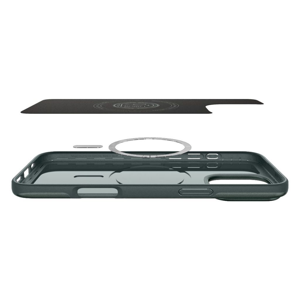 Spigen Thin Fit MagSafe Deksel til iPhone 16 Pro - Grønn
