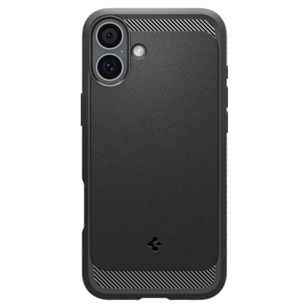 Spigen Rugged Armor MagSafe Case for iPhone 16 Plus - Black