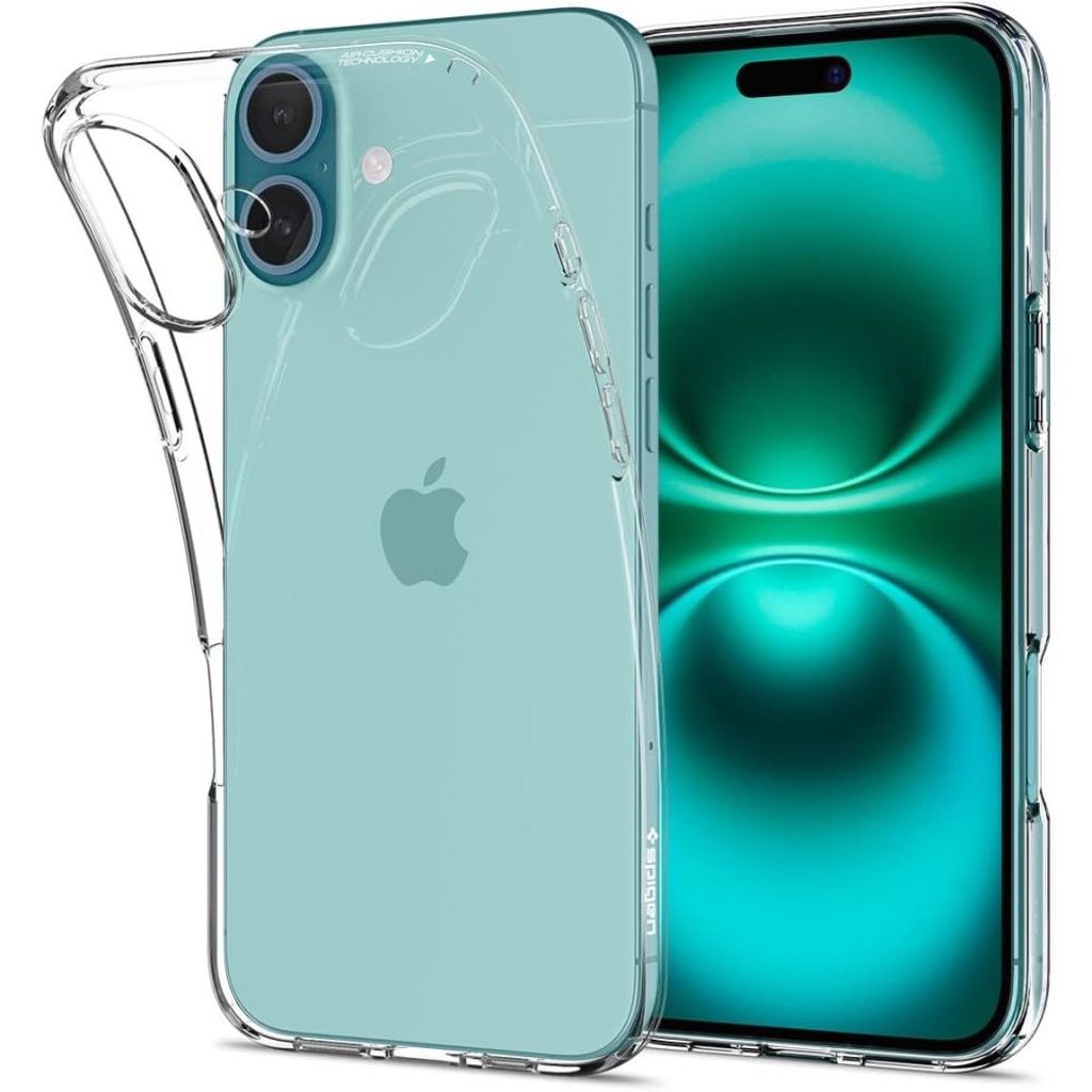 Spigen Liquid Crystal Kuori iPhone 16 Plus - Läpinäkyvä