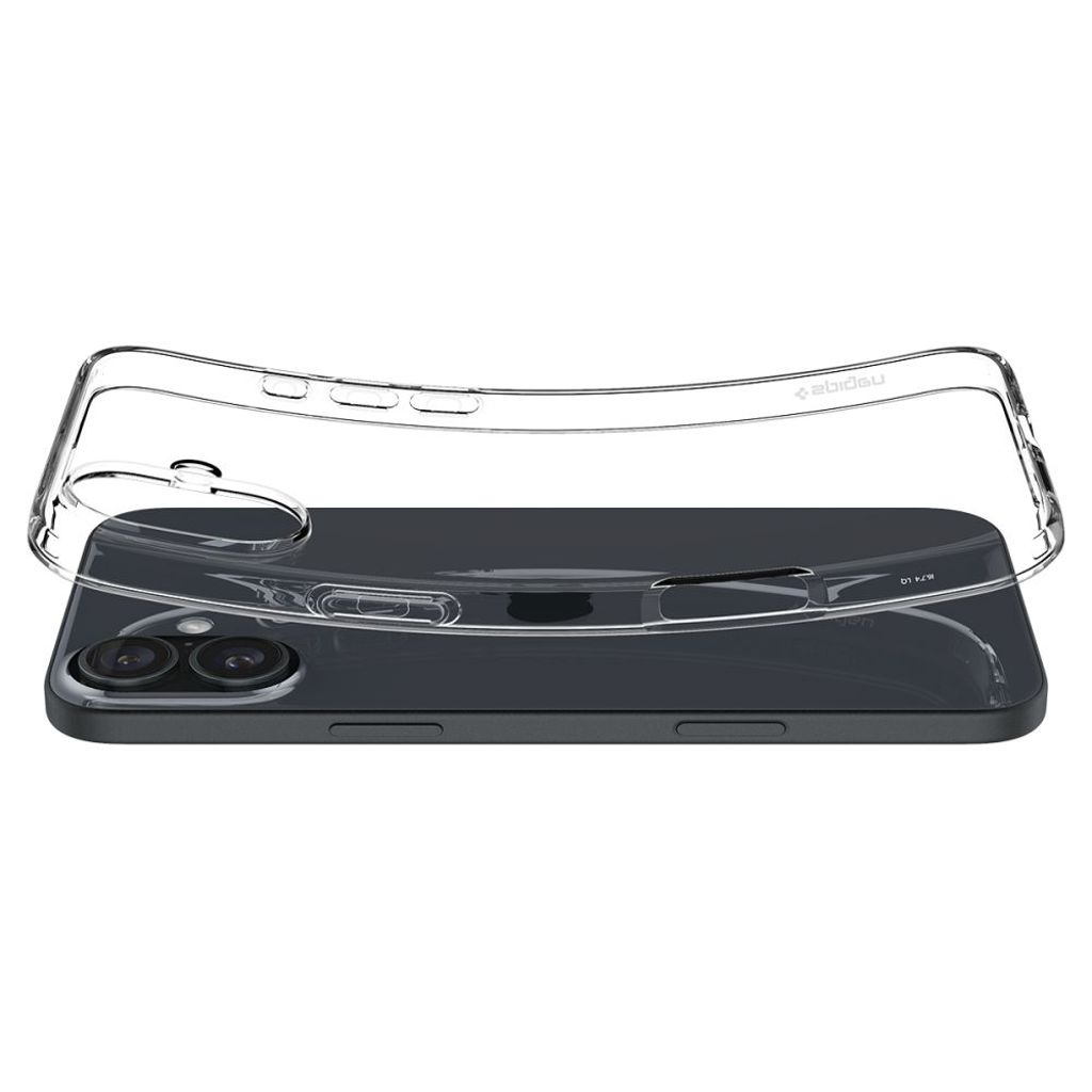 Spigen Liquid Crystal Kuori iPhone 16 Plus - Läpinäkyvä