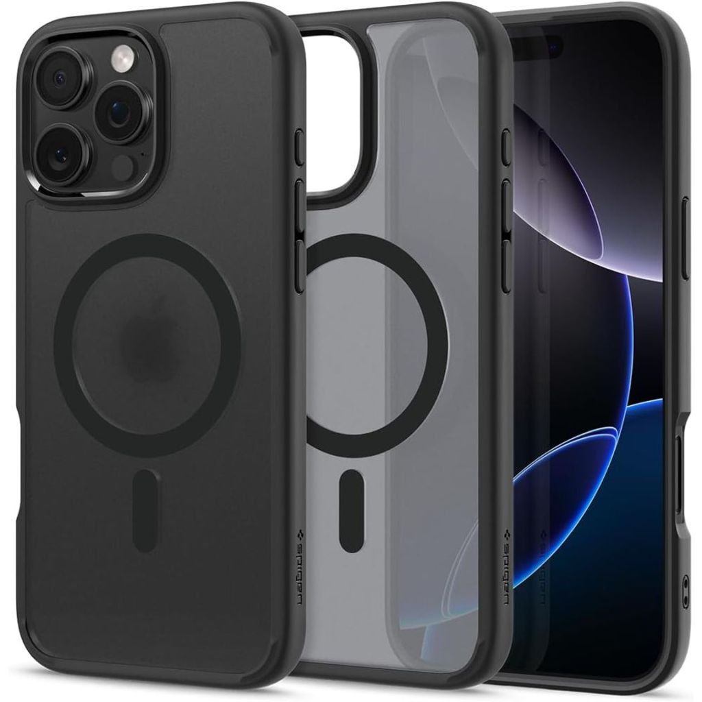 Spigen Ultra Hybrid MagSafe Case for iPhone 16 Pro Max - Black