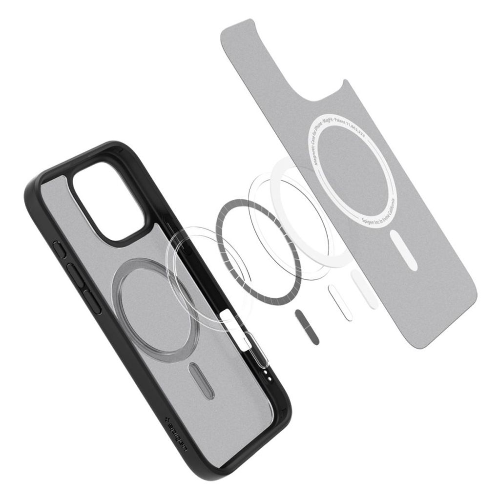 Spigen Ultra Hybrid MagSafe Case for iPhone 16 Pro Max - Black