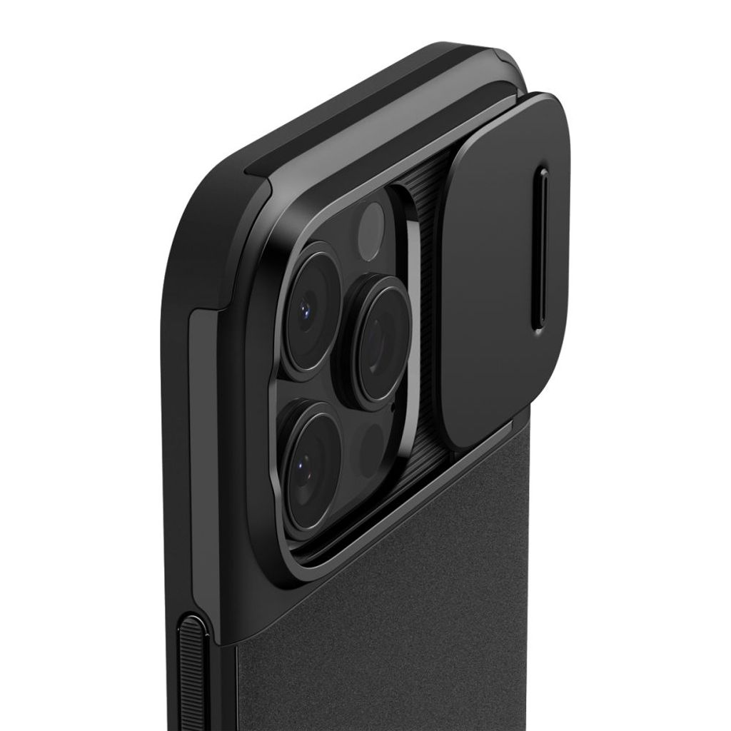 Spigen Optik Armor MagSafe Case for iPhone 16 Pro Max - Black