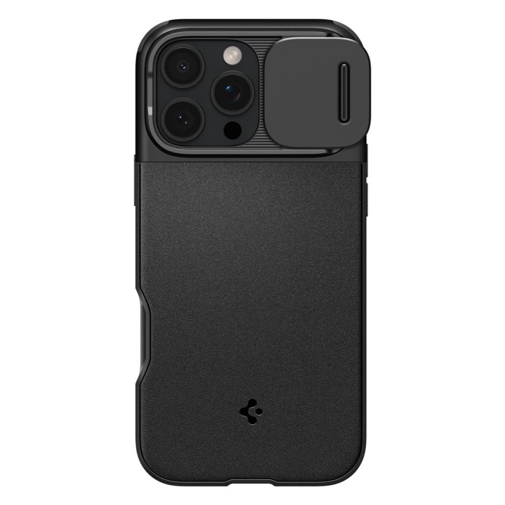 Spigen Optik Armor MagSafe Case for iPhone 16 Pro Max - Black
