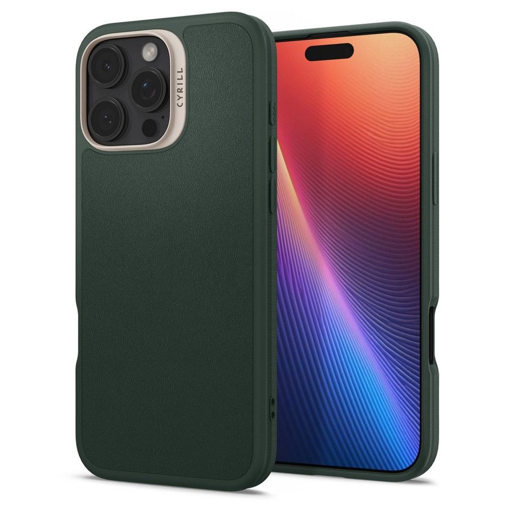 Spigen Cyrill Kajuk MagSafe Case for iPhone 16 Pro Max - Green