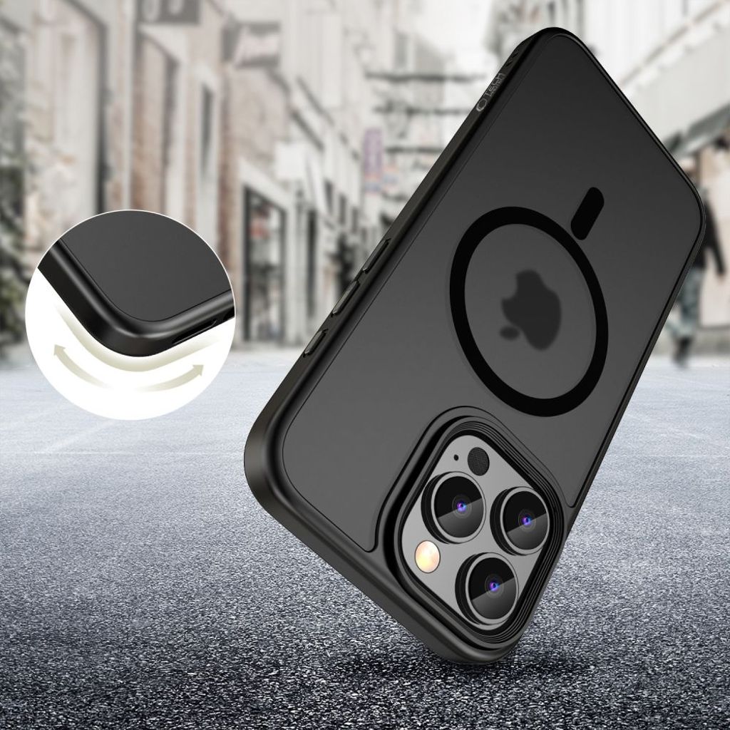 Tech-Protect MagMat MagSafe Case for iPhone 16 Pro Max - Black