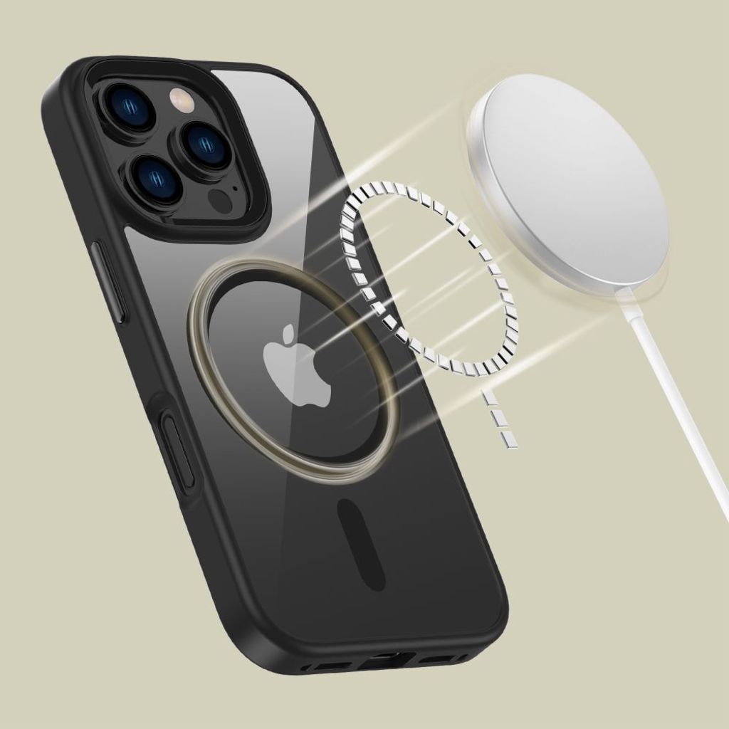 Tech-Protect MagMat MagSafe Case for iPhone 16 Pro - Transparent