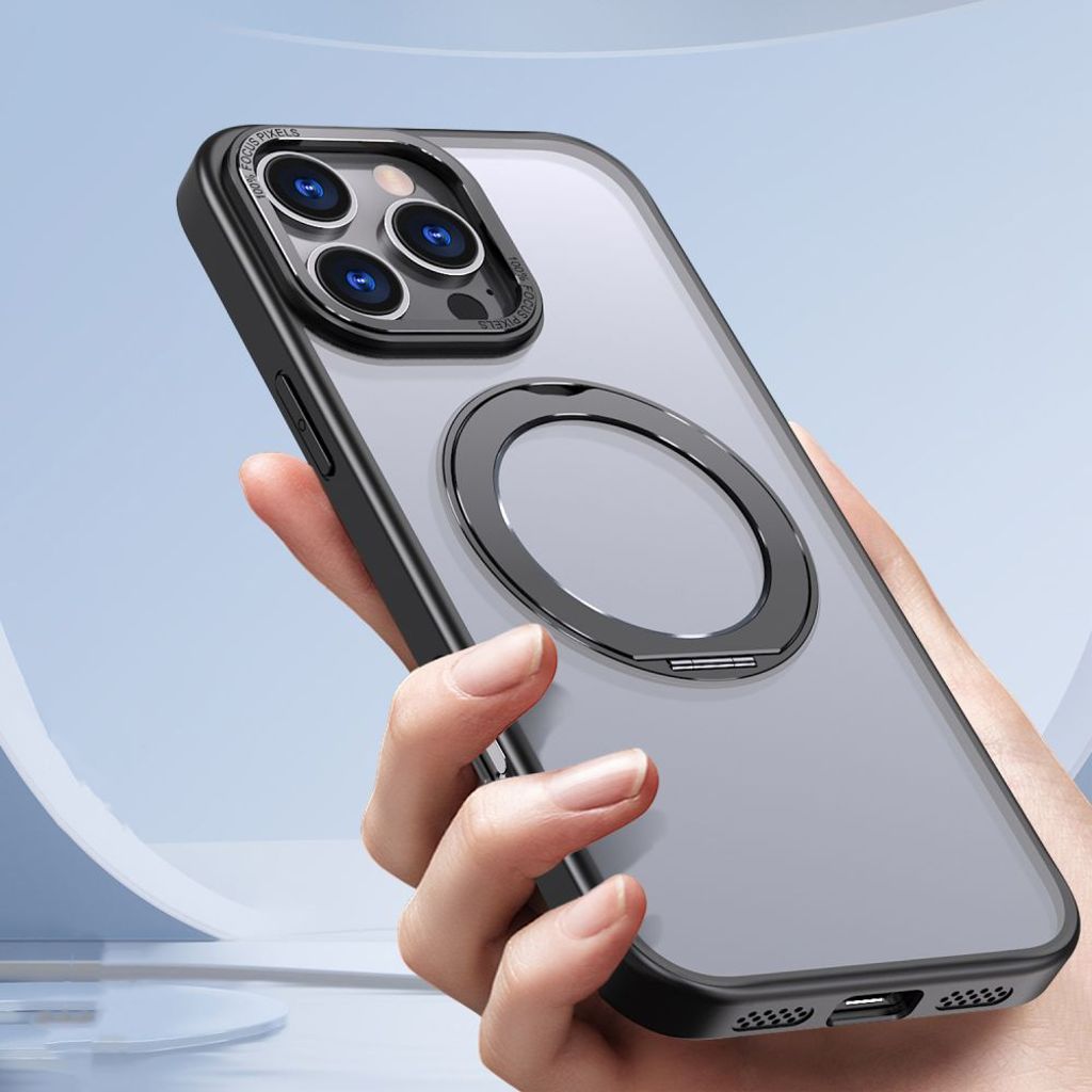 Tech-Protect MagRing MagSafe Case for iPhone 16 Pro Max - Black