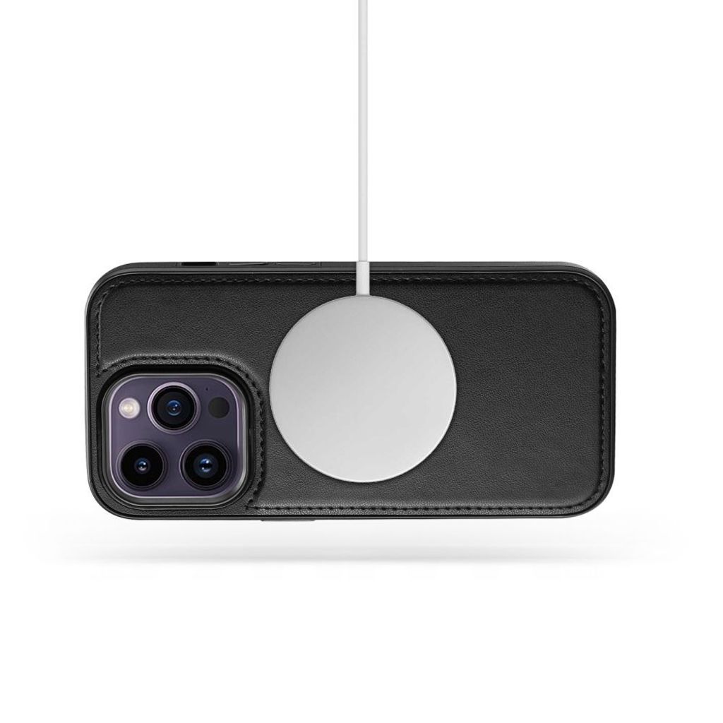 Tech-Protect MagSafe Wallet Cover for iPhone 16 - Black