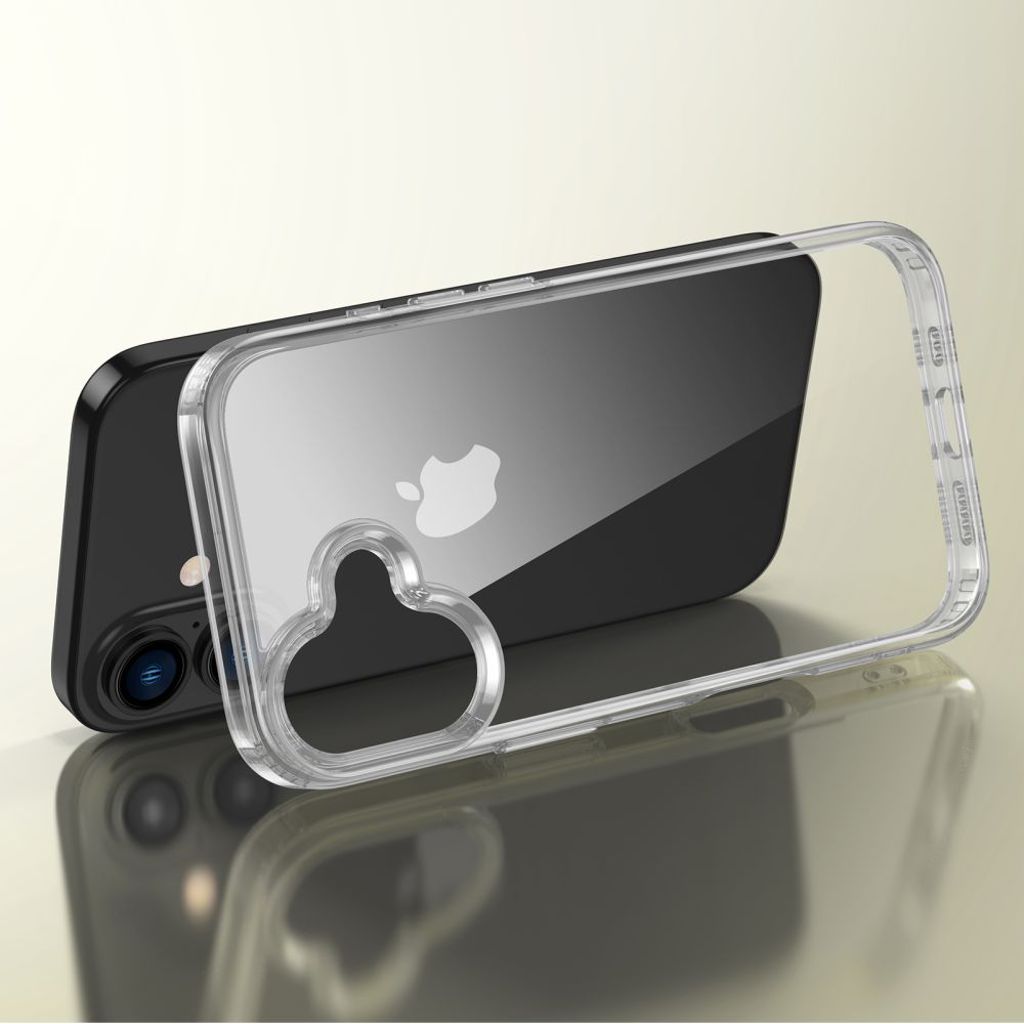 Tech-Protect FlexAir Hybrid Case for iPhone 16 - Transparent