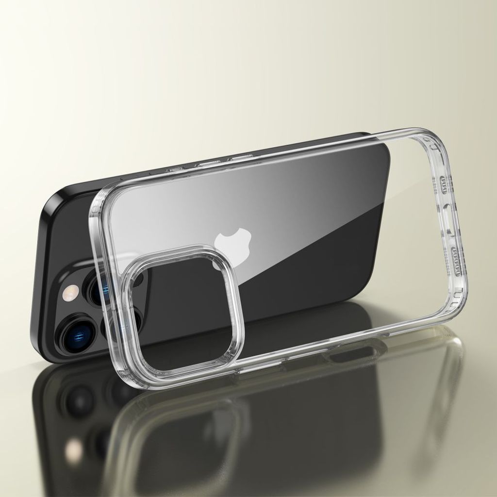 Tech-Protect FlexAir Hybrid Case for iPhone 16 Pro - Transparent