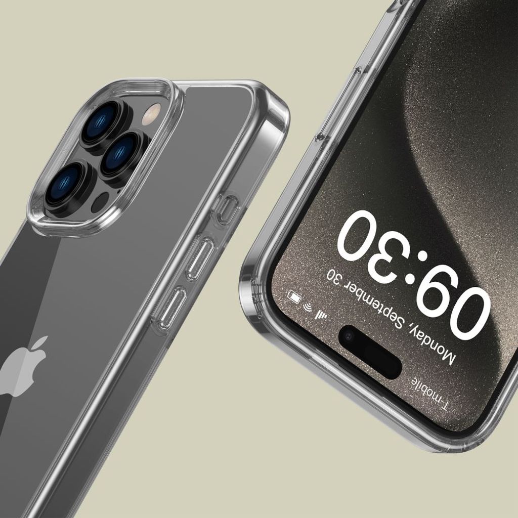 Tech-Protect FlexAir Hybrid Case for iPhone 16 Pro Max - Transparent