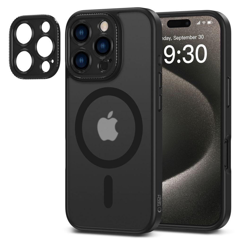 Tech-Protect MagCam MagSafe Case for iPhone 16 Pro Max - Semi Transparent