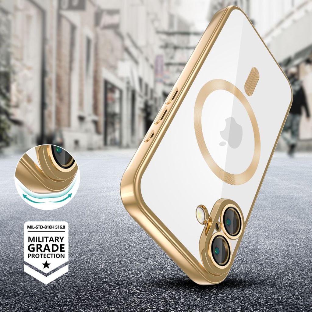 Tech-Protect MagFlex MagSafe Case for iPhone 16 - Gold