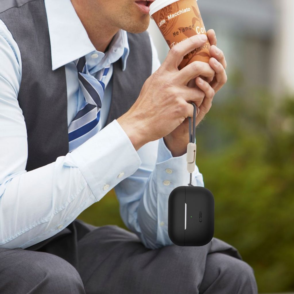 Tech-Protect Silicone Case for AirPods Pro 1 / 2 - Beige