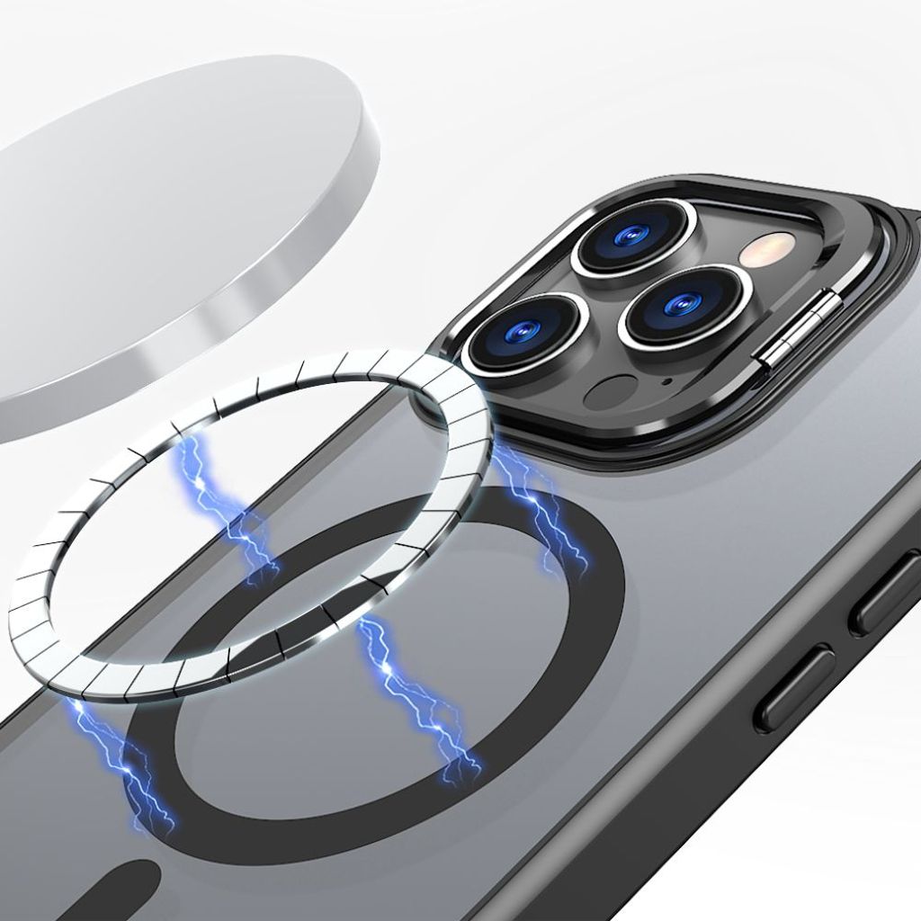 Tech-Protect MagStand MagSafe Case for iPhone 16 Pro - Semi Transparent