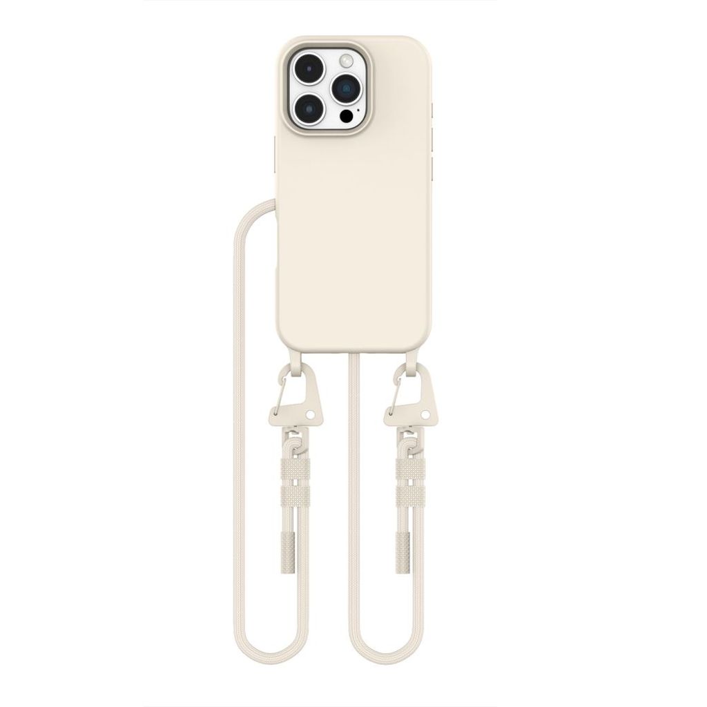 Tech-Protect MagNecklace MagSafe Deksel til iPhone 16 Pro Max - Beige