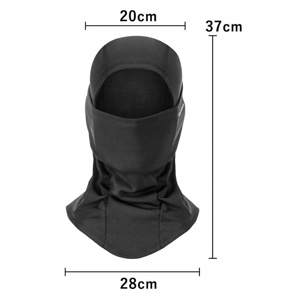 Rockbros Sports Balaklava Isoleret - Sort