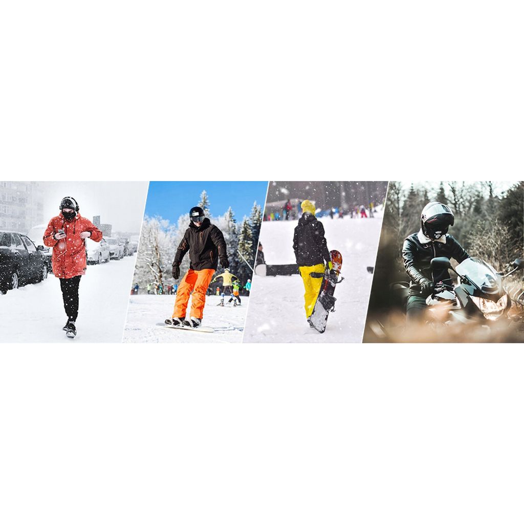Rockbros Sports Balaklava Isoleret - Sort