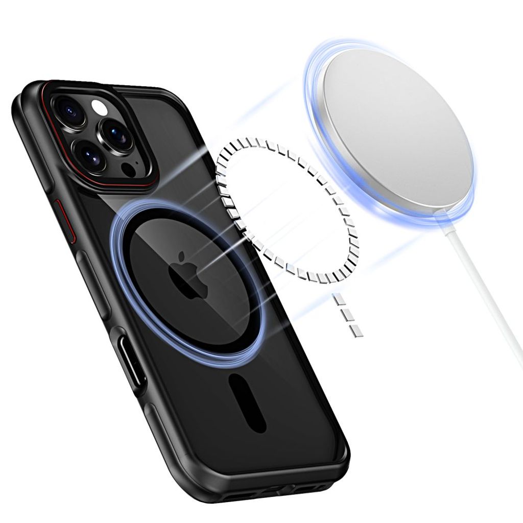 Tech-Protect MagHybrid MagSafe Case for iPhone 16 Pro - Black