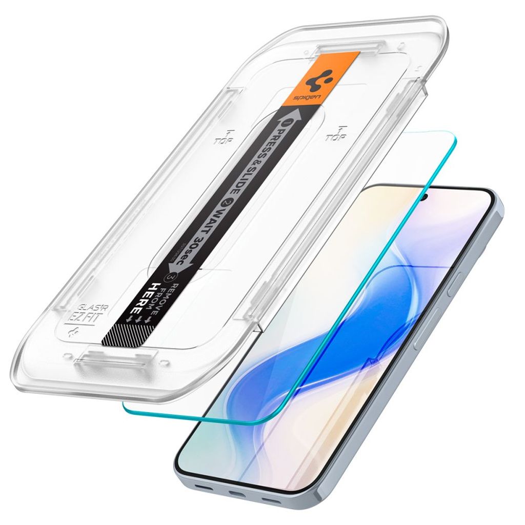 Spigen Glas.tR EZ Fit with Applicator, 2-pack Skjermbeskytter til Google Pixel 9 Pro XL