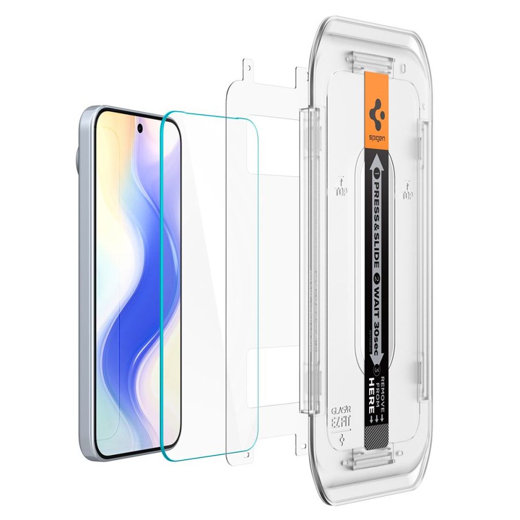 Spigen Glas.tR EZ Fit with Applicator, 2-pack Skjermbeskytter til Google Pixel 9 Pro XL