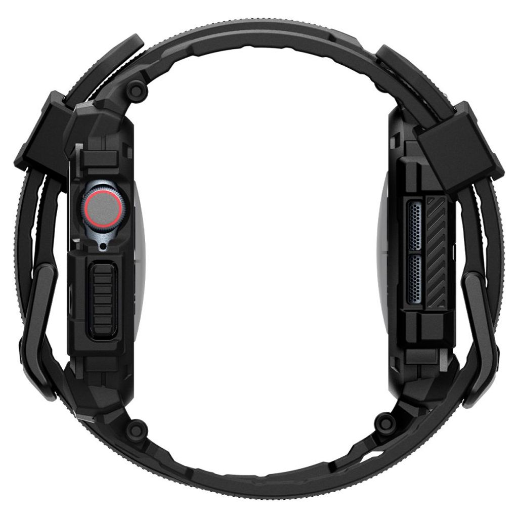 Spigen Rugged Armor Pro Watch Strap for Apple Watch 10 (42mm) - Black