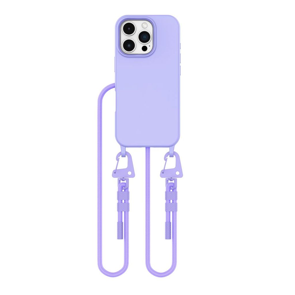 Tech-Protect MagNecklace MagSafe Deksel til iPhone 16 Pro Max - Lilla
