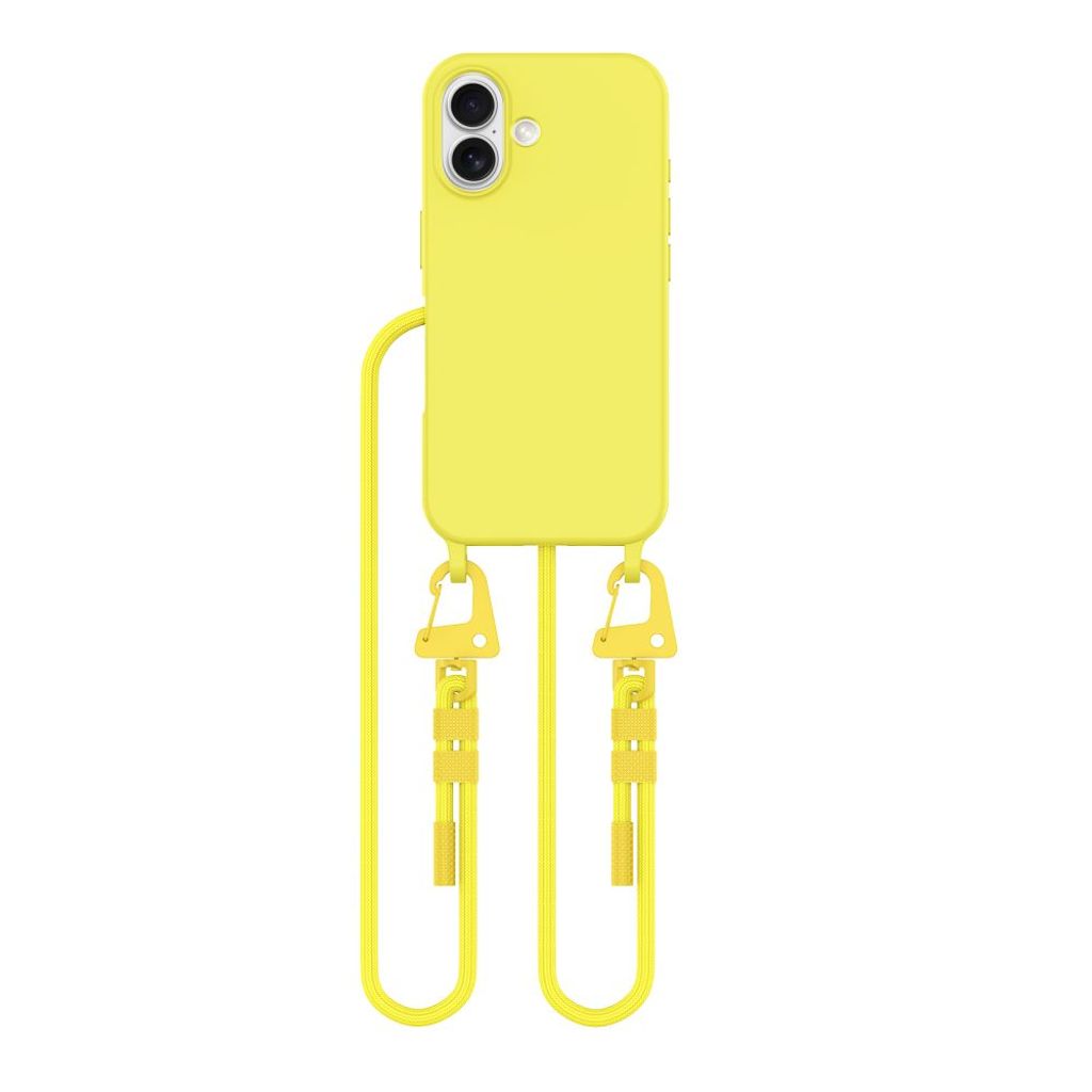 Tech-Protect MagNecklace MagSafe Case for iPhone 16 - Yellow