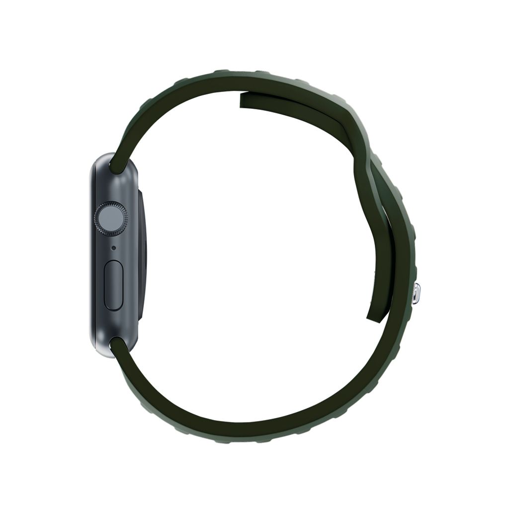 3mk Silikoni Kellonranneke Apple Watch 38/40/41mm - Vihreä