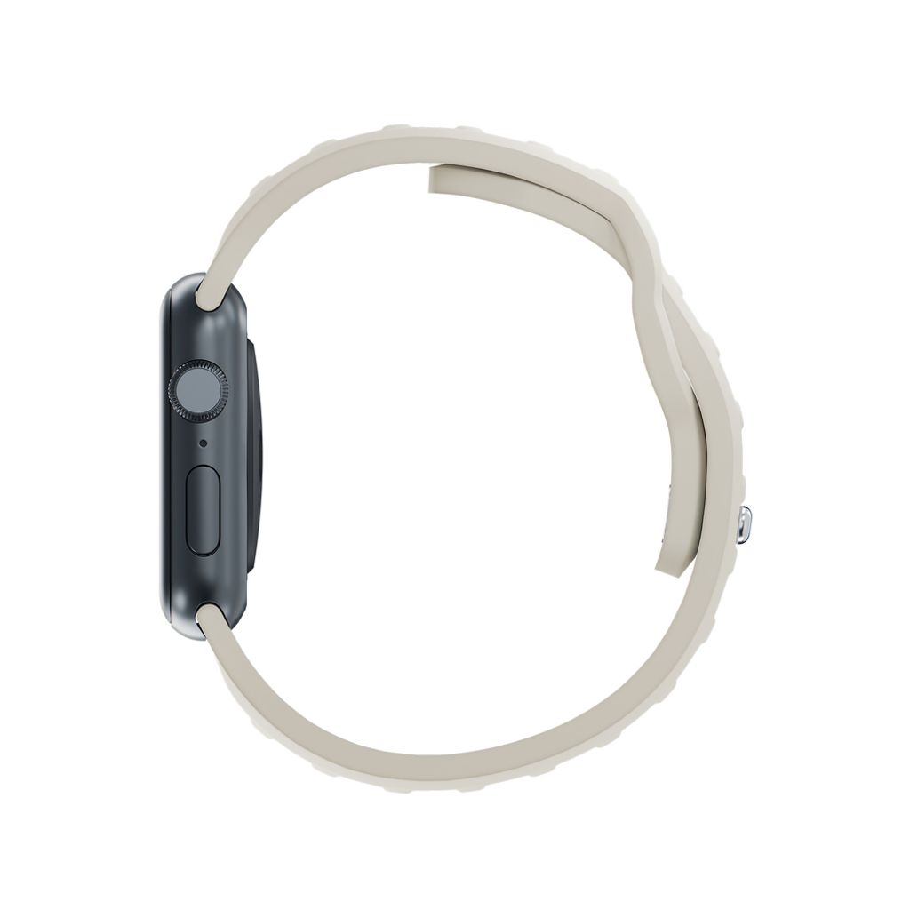 3mk Silikoni Kellonranneke Apple Watch 38/40/41mm  - Valkoinen