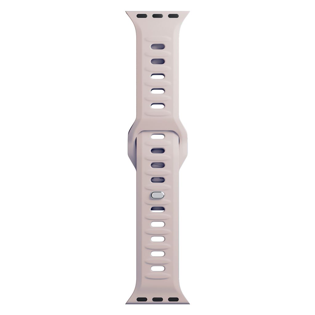 3mk Silikoni Kellonranneke Apple Watch 42/44/45/49mm  - Beige