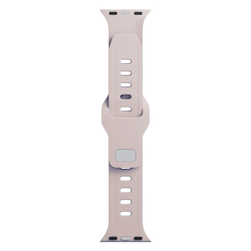 3mk Silikoni Kellonranneke Apple Watch 42/44/45/49mm  - Beige