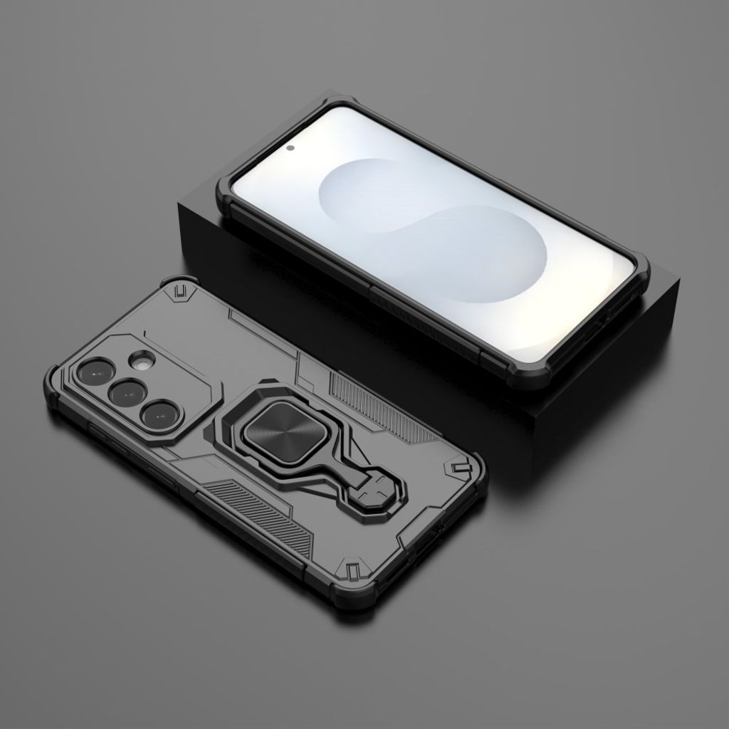 Samsung Galaxy S26 / S26 Pro Skal med Ringhållare - Svart