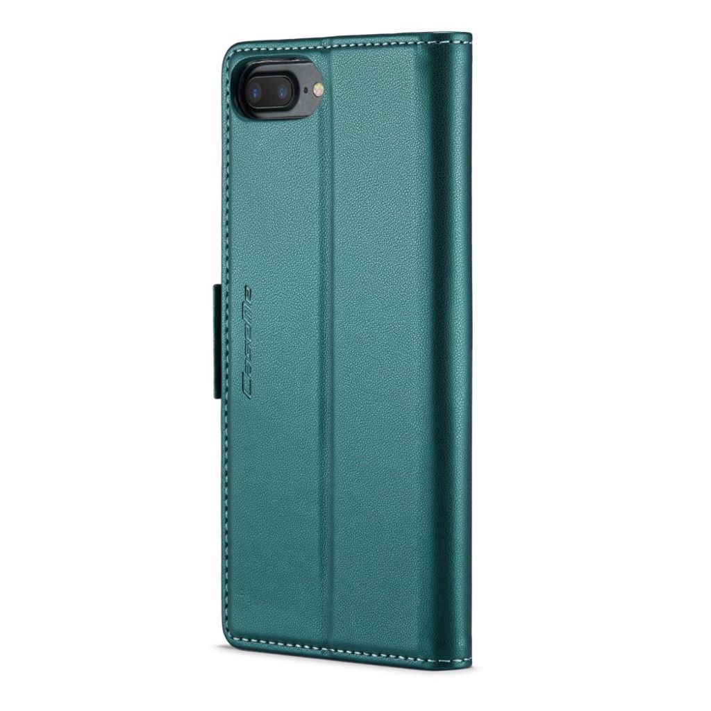 CASEME iPhone 6 Plus/6s Plus/7 Plus/8 Plus Kotelo Korttipaikka - Vihreä