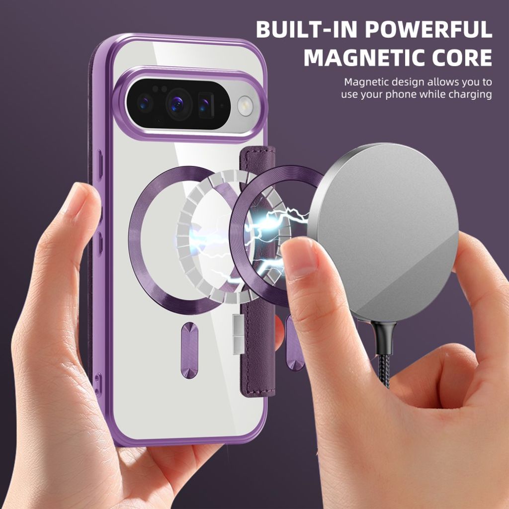 Google Pixel 10 / 10 Pro Etui med MagSafe - Mørkelilla