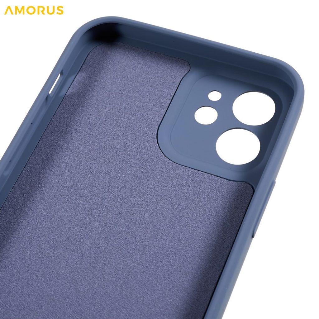 AMORUS iPhone 12 TPU Skal - Blå