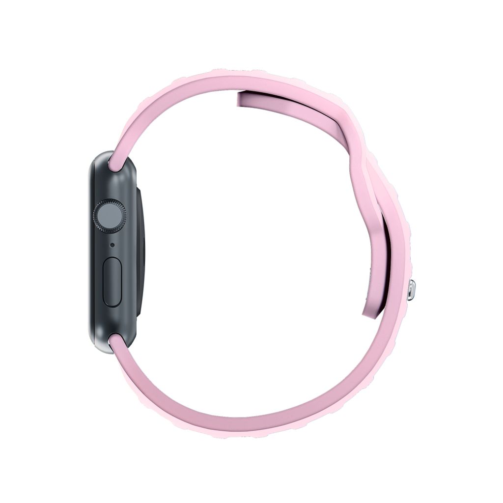 3mk Silikoni Kellonranneke Apple Watch 38/40/41mm  - Vaaleanpunainen