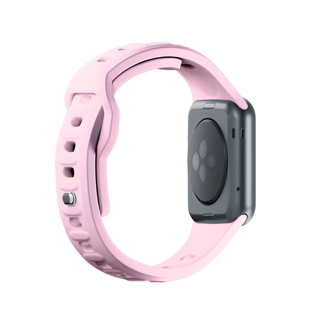 3mk Silikoni Kellonranneke Apple Watch 38/40/41mm  - Vaaleanpunainen
