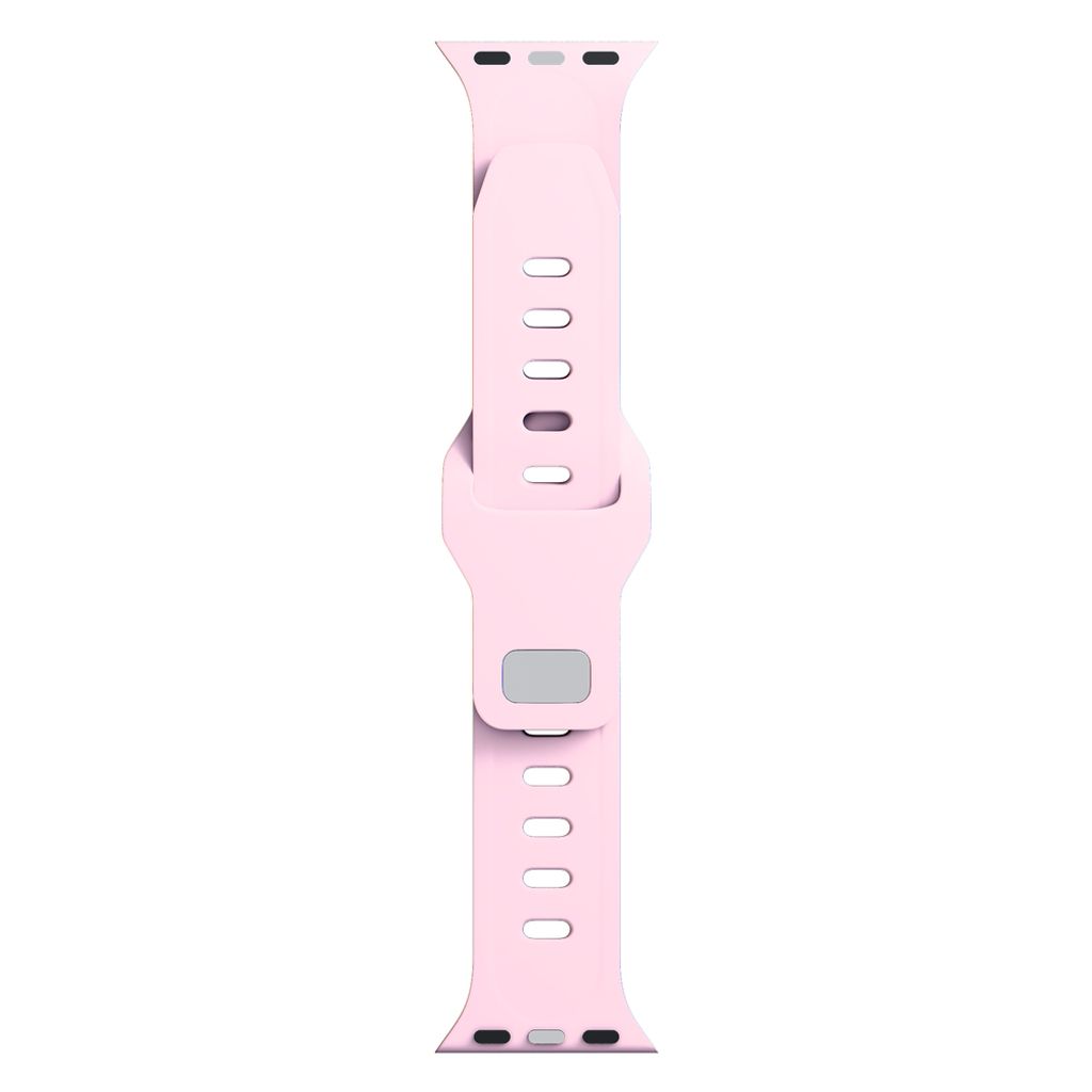 3mk Silikoni Kellonranneke Apple Watch 38/40/41mm  - Vaaleanpunainen