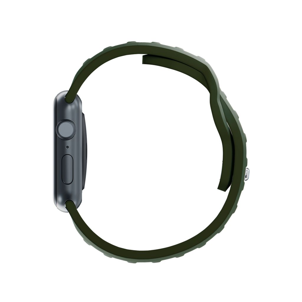 3mk Silikoni Kellonranneke Apple Watch 42/44/45/49mm - Vihreä
