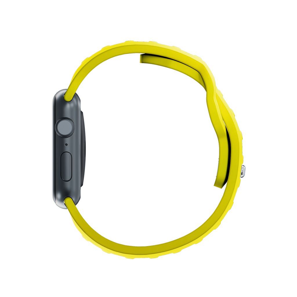 3mk Silikoni Kellonranneke Apple Watch 38/40/41mm  - Keltainen